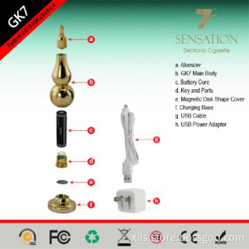 With self-protection mechanism battery  GK7 sensation E Cigarettes